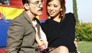 Mia Lina  Playground Fuck with an Old {Guy}